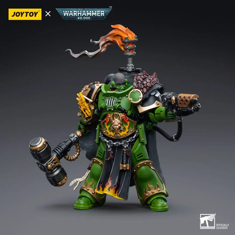 Warhammer 40k akční figurka 1/18 Salamanders Captain Adrax Agatone 12 cm fotografii produktu