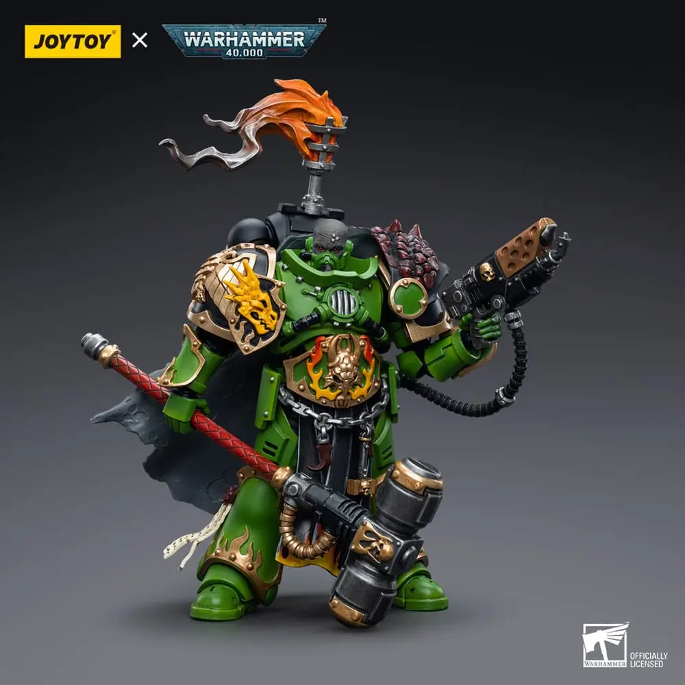 Warhammer 40k akční figurka 1/18 Salamanders Captain Adrax Agatone 12 cm fotografii produktu