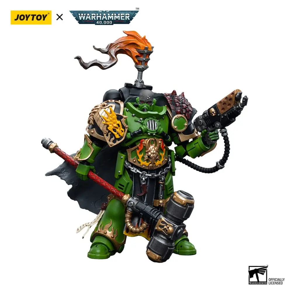 Warhammer 40k akční figurka 1/18 Salamanders Captain Adrax Agatone 12 cm fotografii produktu