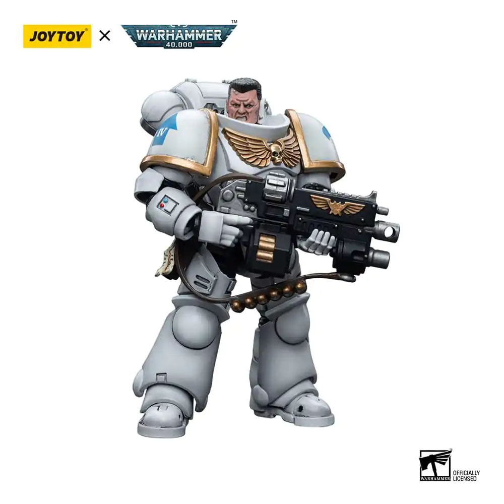 Warhammer 40k akční figurka 1/18 Space Marines White Consuls Intercessors 1 12 cm fotografii produktu