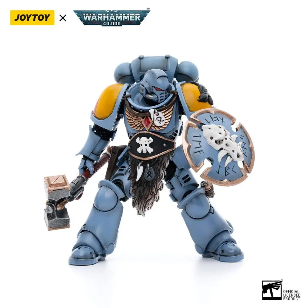 Warhammer 40k akční figurka 1/18 Space Wolves Claw Pack Sigyrr Stoneshield 12 cm fotografii produktu