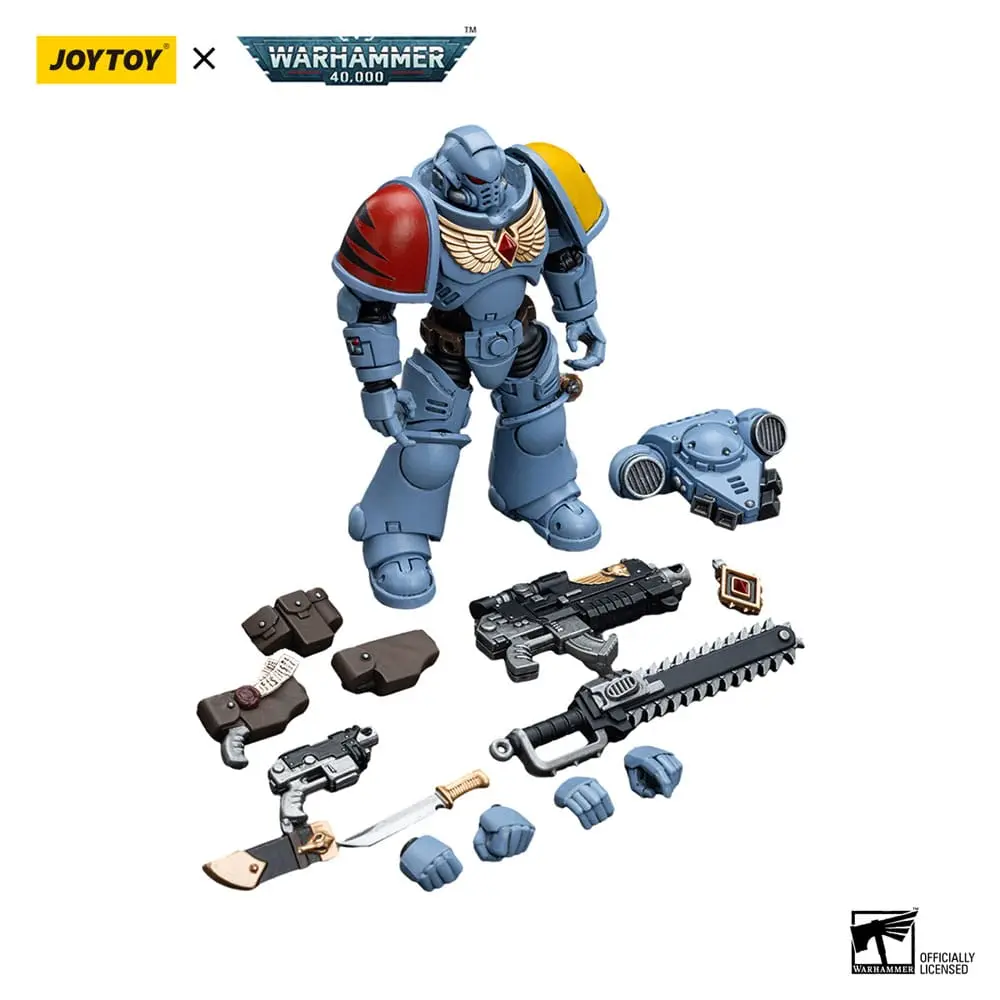 Warhammer 40k akční figurka 1/18 Space Wolves Intercessors 12 cm fotografii produktu