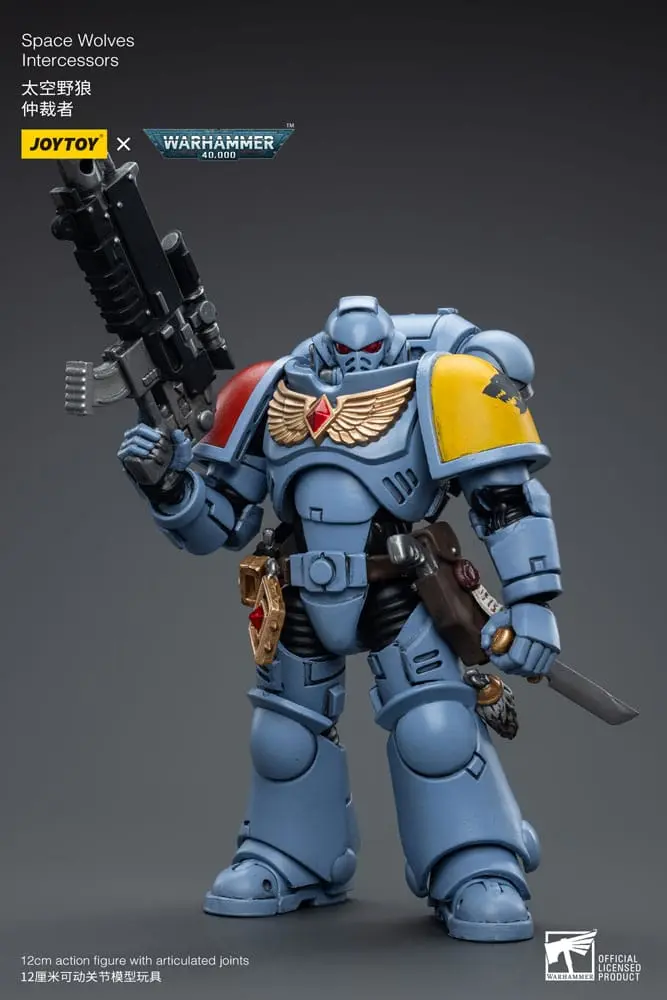 Warhammer 40k akční figurka 1/18 Space Wolves Intercessors 12 cm fotografii produktu