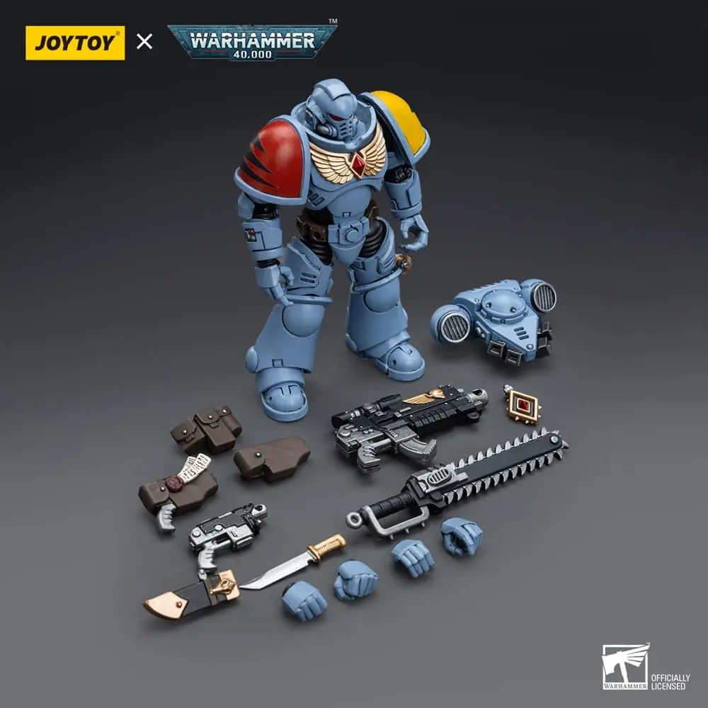 Warhammer 40k akční figurka 1/18 Space Wolves Intercessors 12 cm fotografii produktu