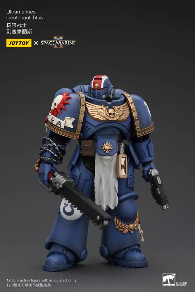 Warhammer 40k akční figurka 1/18 Ultramarines Lieutenant Titus 13 cm fotografii produktu