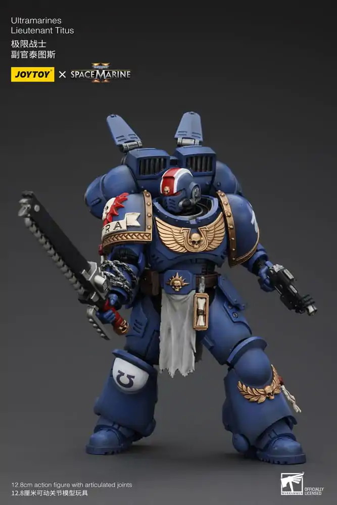 Warhammer 40k akční figurka 1/18 Ultramarines Lieutenant Titus 13 cm fotografii produktu