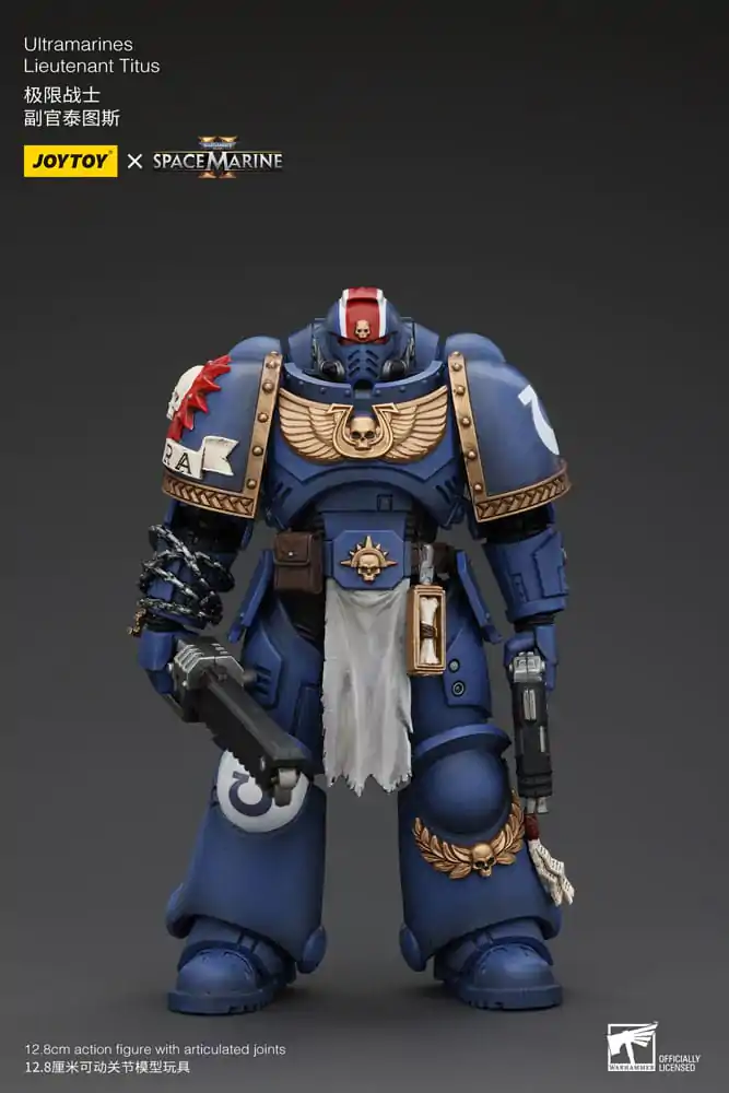 Warhammer 40k akční figurka 1/18 Ultramarines Lieutenant Titus 13 cm fotografii produktu