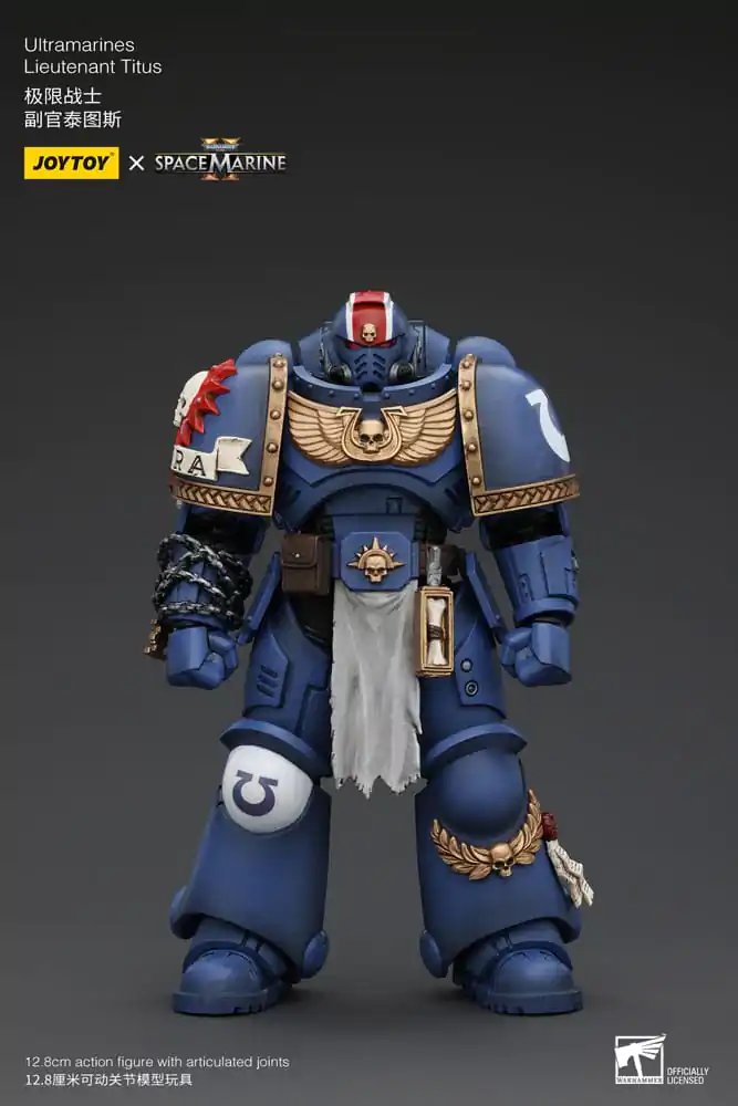 Warhammer 40k akční figurka 1/18 Ultramarines Lieutenant Titus 13 cm fotografii produktu