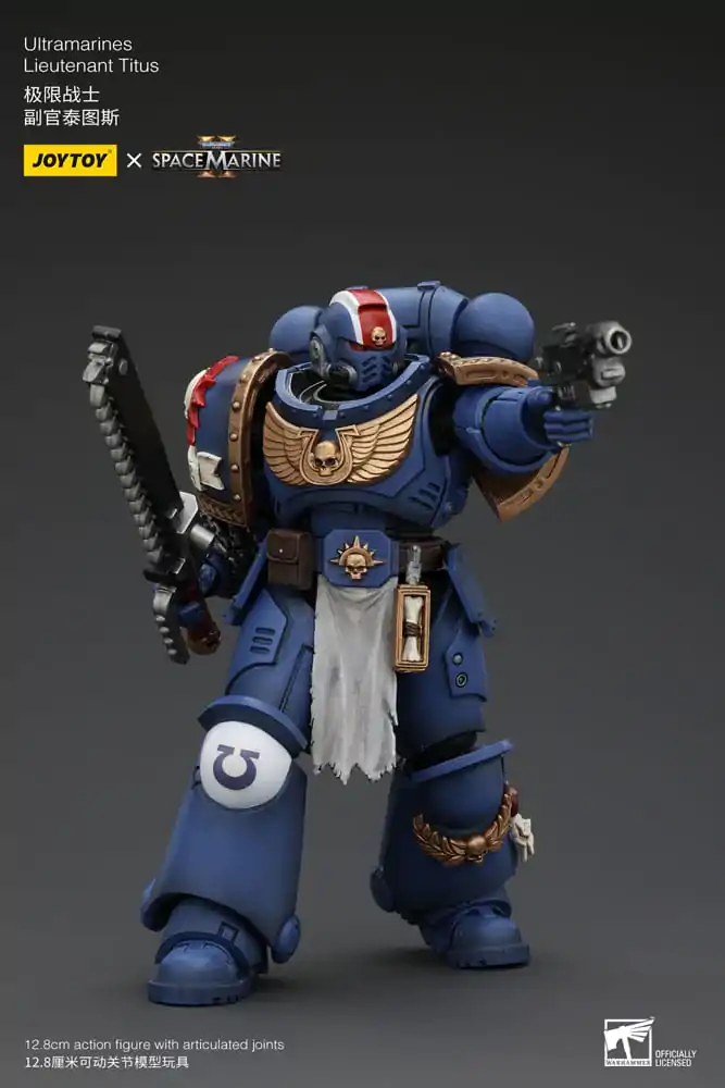 Warhammer 40k akční figurka 1/18 Ultramarines Lieutenant Titus 13 cm fotografii produktu