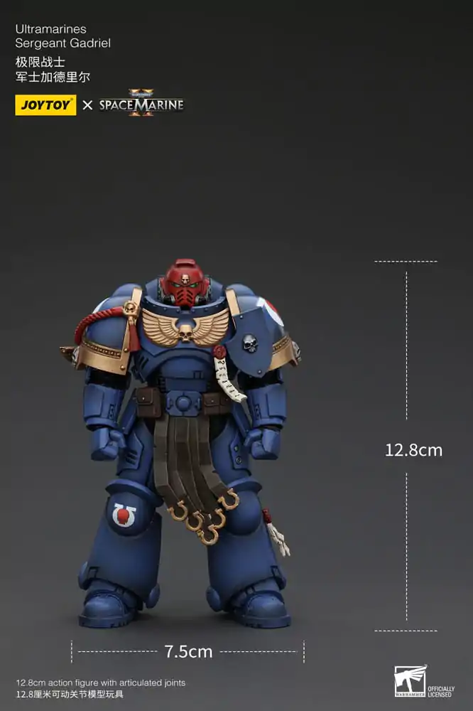 Warhammer 40k Akční figurka 1/18 Ultramarines Sergeant Gadriel 13 cm fotografii produktu