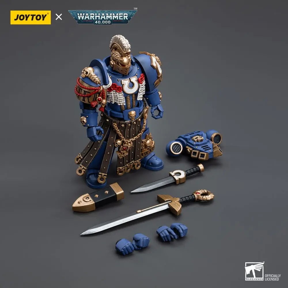 Warhammer 40k Akční figurka 1/18 Ultramarines Honour Guard Chapter Champion 12 cm fotografii produktu