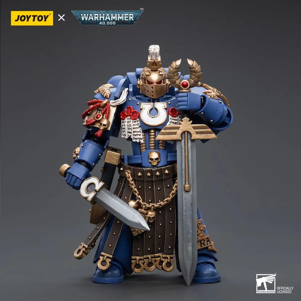 Warhammer 40k Akční figurka 1/18 Ultramarines Honour Guard Chapter Champion 12 cm fotografii produktu