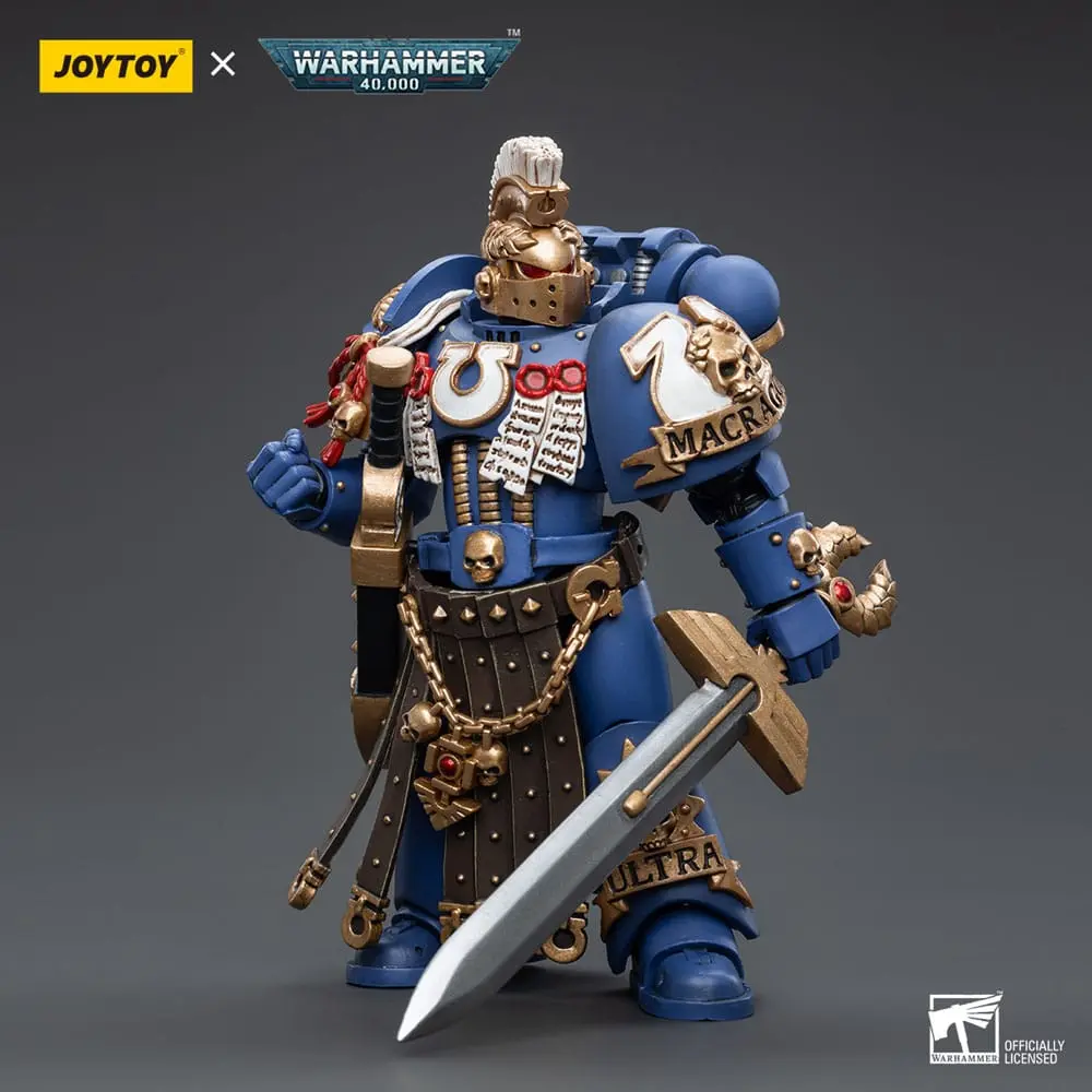 Warhammer 40k Akční figurka 1/18 Ultramarines Honour Guard Chapter Champion 12 cm fotografii produktu