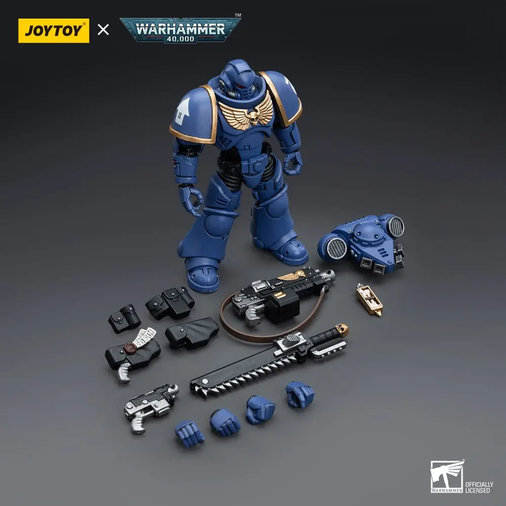 Warhammer 40k akční figurka 1/18 Ultramarines Intercessors 12 cm fotografii produktu