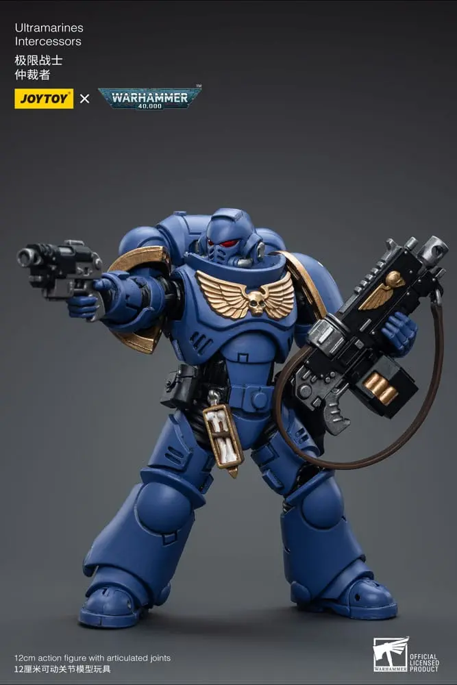 Warhammer 40k akční figurka 1/18 Ultramarines Intercessors 12 cm fotografii produktu