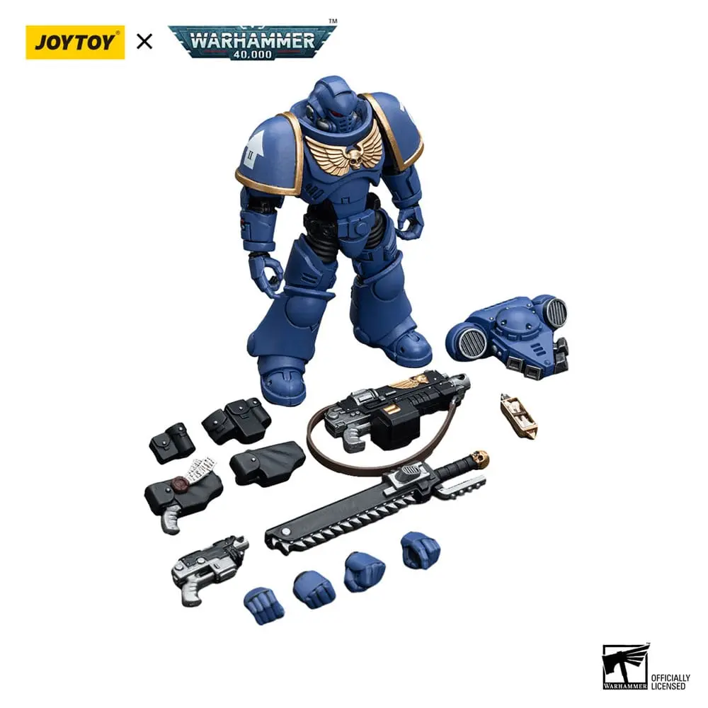 Warhammer 40k akční figurka 1/18 Ultramarines Intercessors 12 cm fotografii produktu