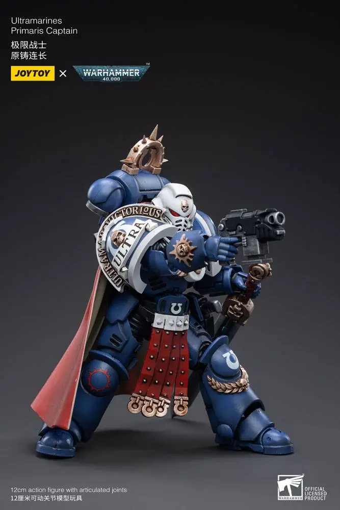 Warhammer 40k akční figurka 1/18 Ultramarines Primaris Captain 12 cm fotografii produktu