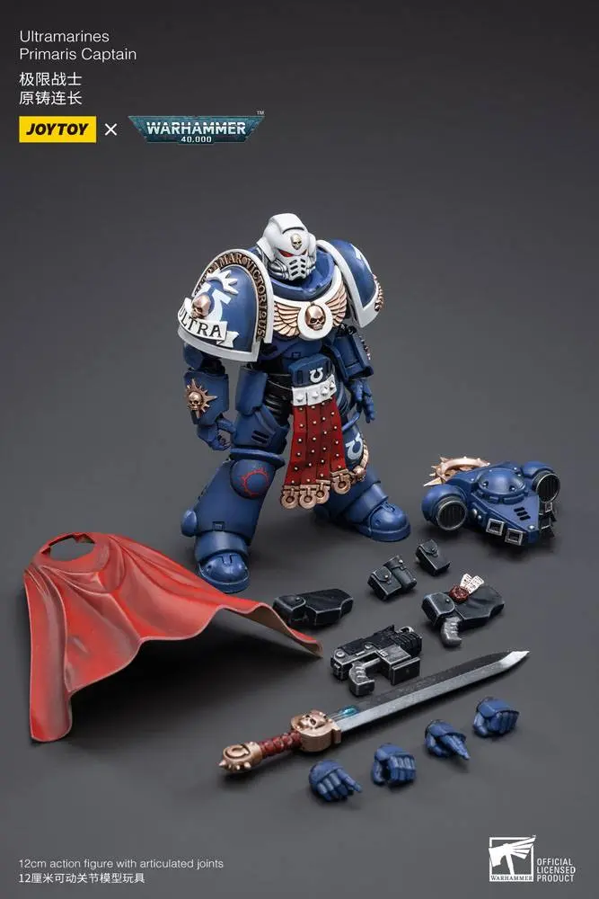 Warhammer 40k akční figurka 1/18 Ultramarines Primaris Captain 12 cm fotografii produktu