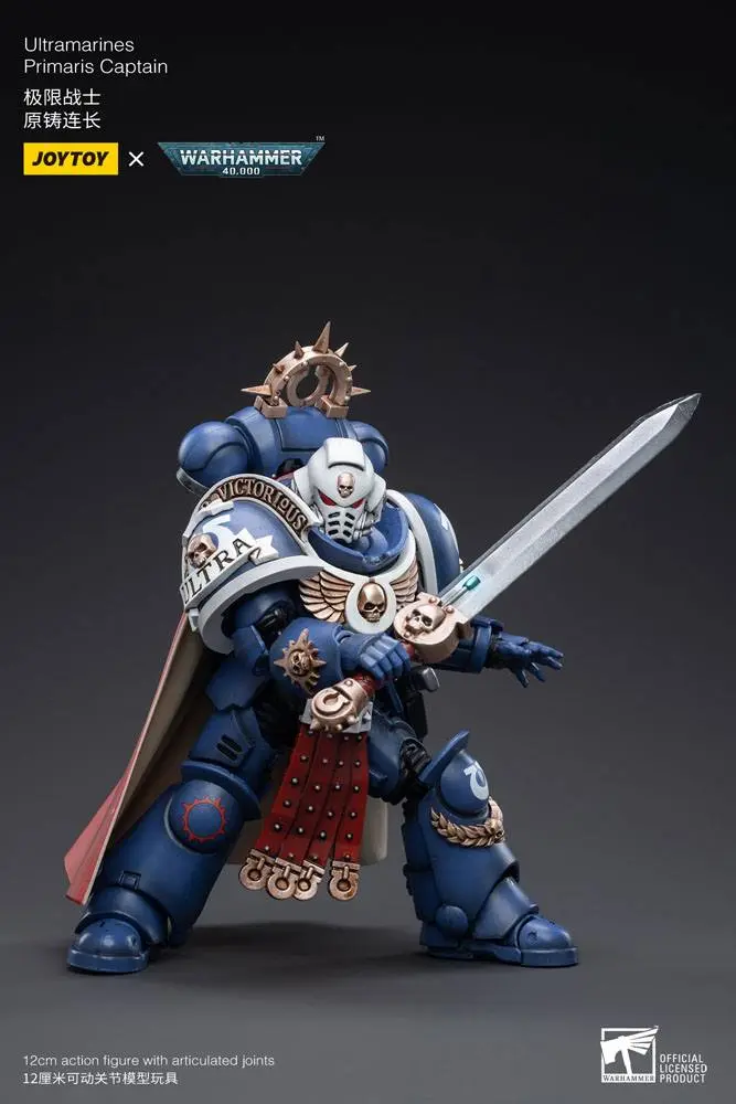 Warhammer 40k akční figurka 1/18 Ultramarines Primaris Captain 12 cm fotografii produktu