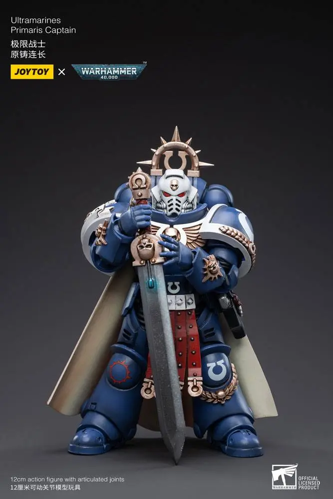 Warhammer 40k akční figurka 1/18 Ultramarines Primaris Captain 12 cm fotografii produktu