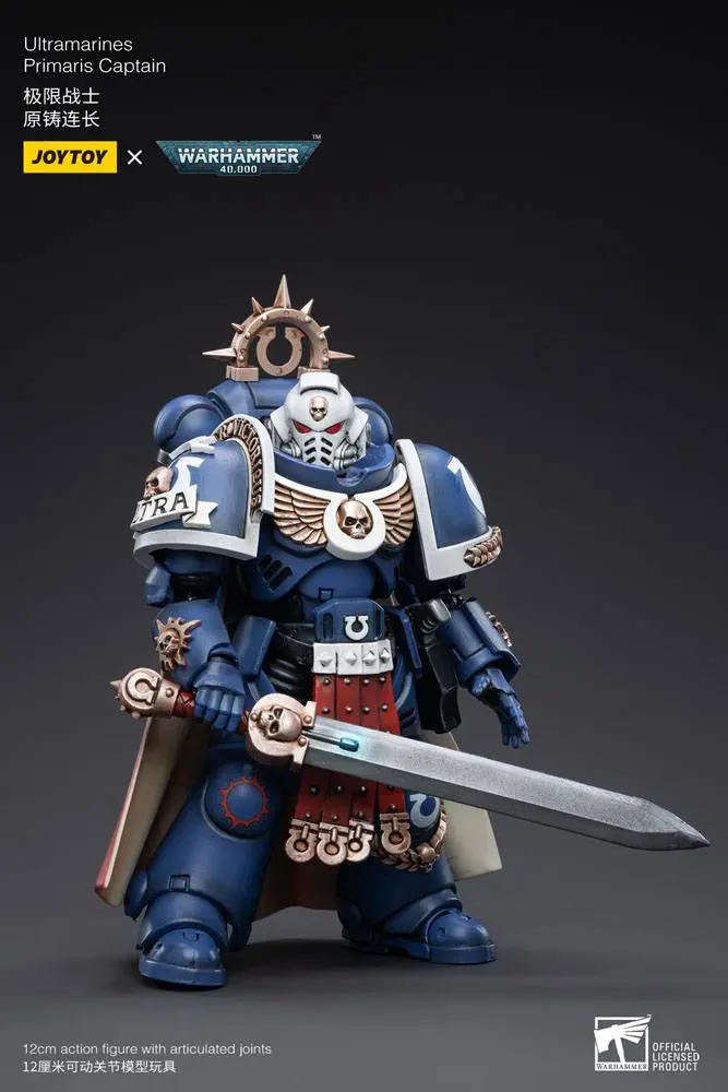 Warhammer 40k akční figurka 1/18 Ultramarines Primaris Captain 12 cm fotografii produktu
