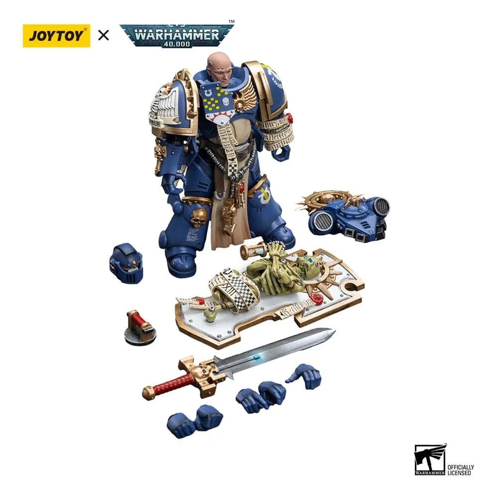 Akční figurka Warhammer 40k 1/18 Ultramarines Primaris Captain s Relic Shield a Power Sword 12 cm fotografii produktu