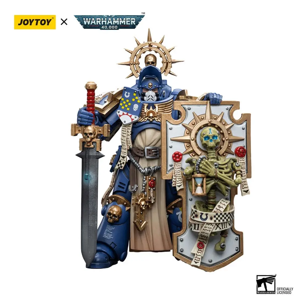 Akční figurka Warhammer 40k 1/18 Ultramarines Primaris Captain s Relic Shield a Power Sword 12 cm fotografii produktu