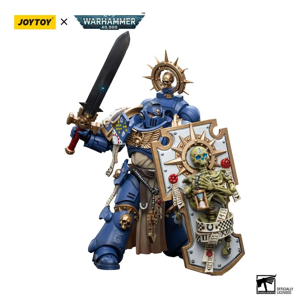 Akční figurka Warhammer 40k 1/18 Ultramarines Primaris Captain s Relic Shield a Power Sword 12 cm fotografii produktu