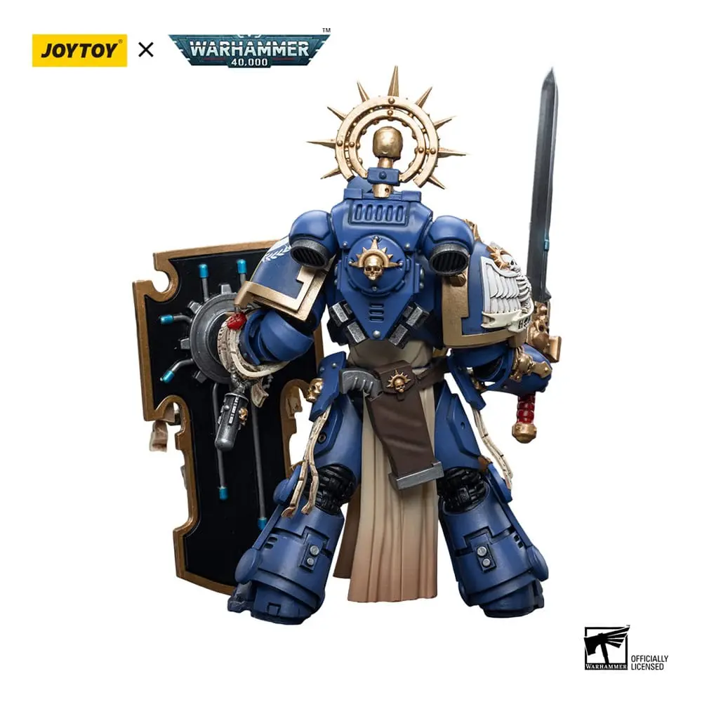 Akční figurka Warhammer 40k 1/18 Ultramarines Primaris Captain s Relic Shield a Power Sword 12 cm fotografii produktu