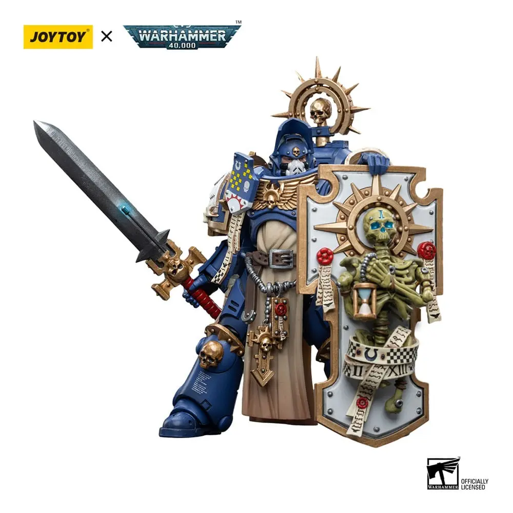 Akční figurka Warhammer 40k 1/18 Ultramarines Primaris Captain s Relic Shield a Power Sword 12 cm fotografii produktu