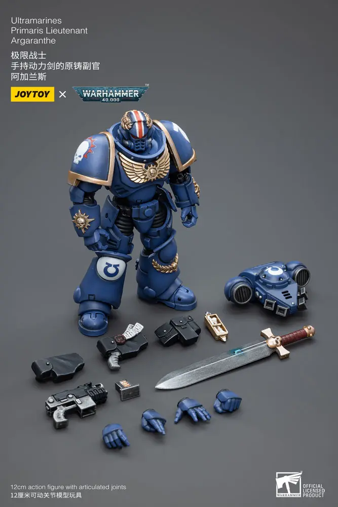 Warhammer 40k akční figurka 1/18 Ultramarines Primaris Lieutenant Argaranthe 12 cm fotografii produktu