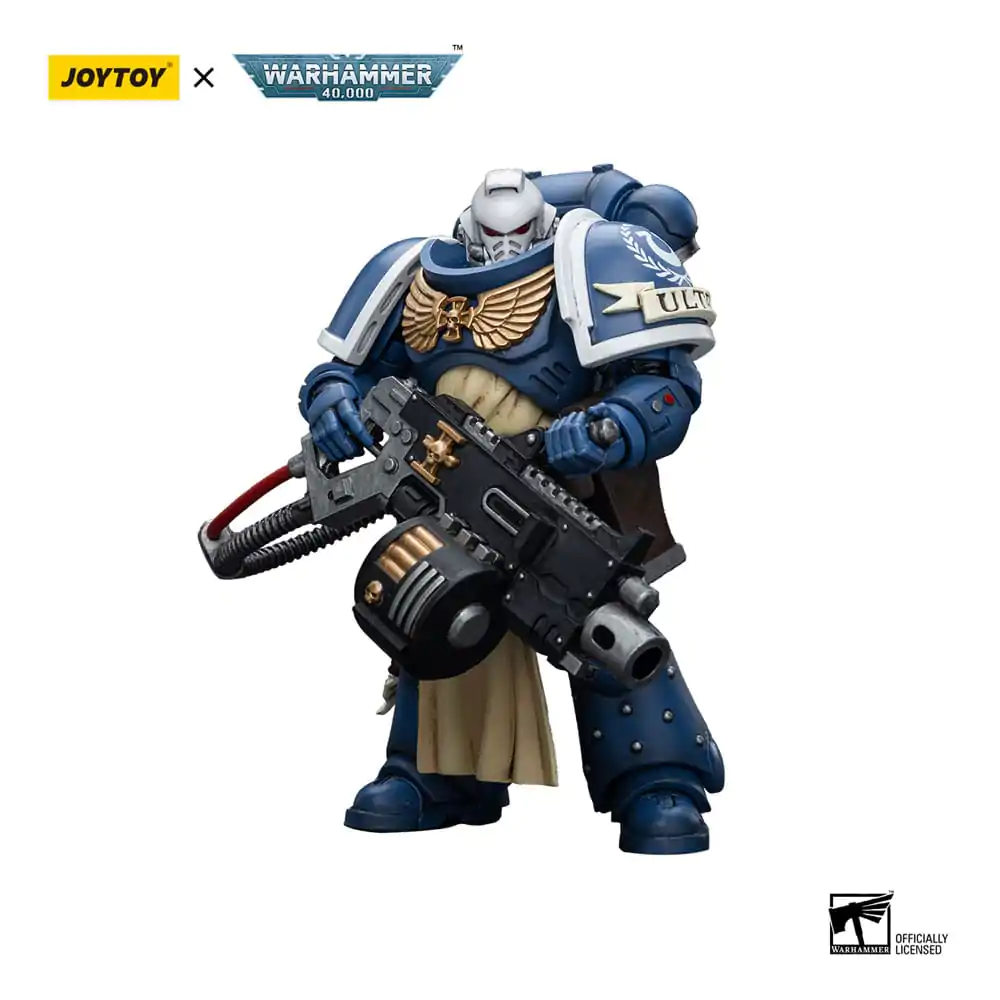 Warhammer 40k akční figurka 1/18 Ultramarines Sternguard Veteran s těžkým bolterem 12 cm fotografii produktu