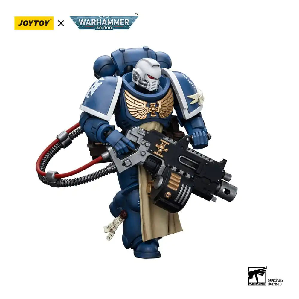 Warhammer 40k akční figurka 1/18 Ultramarines Sternguard Veteran s těžkým bolterem 12 cm fotografii produktu