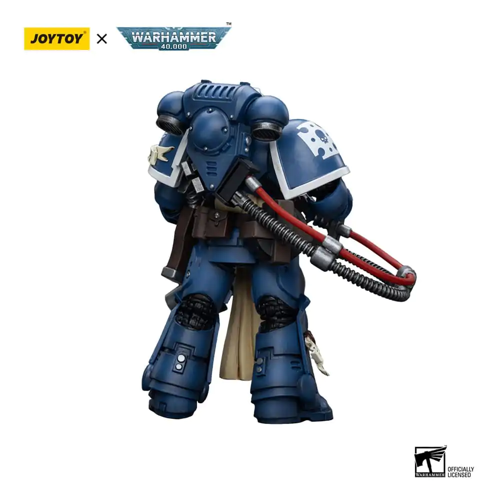 Warhammer 40k akční figurka 1/18 Ultramarines Sternguard Veteran s těžkým bolterem 12 cm fotografii produktu