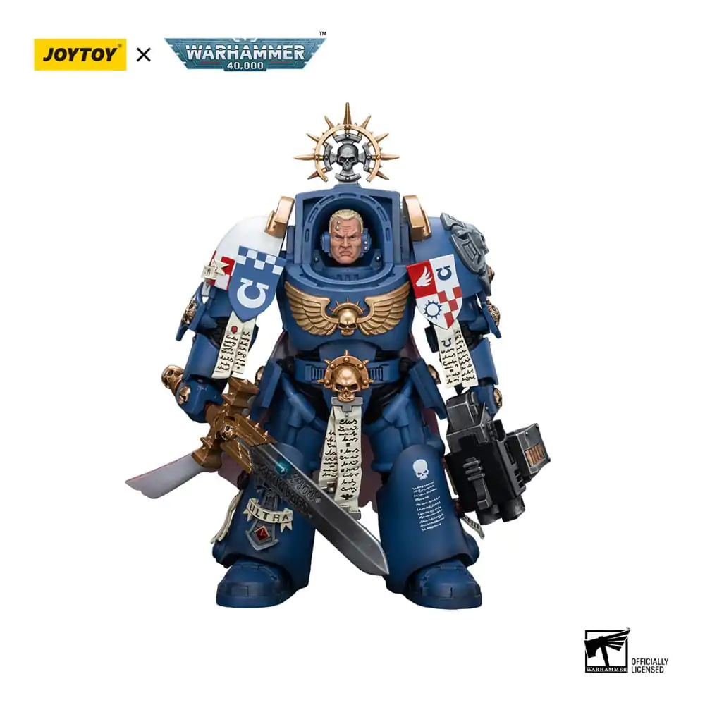 Warhammer 40k akční figurka 1/18 Ultramarines Terminator Captain Severus Agemman 12 cm fotografii produktu