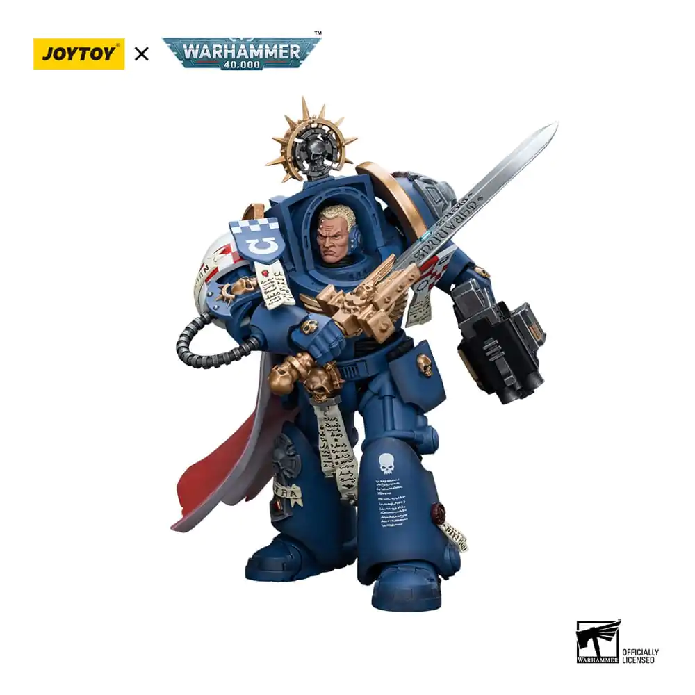 Warhammer 40k akční figurka 1/18 Ultramarines Terminator Captain Severus Agemman 12 cm fotografii produktu