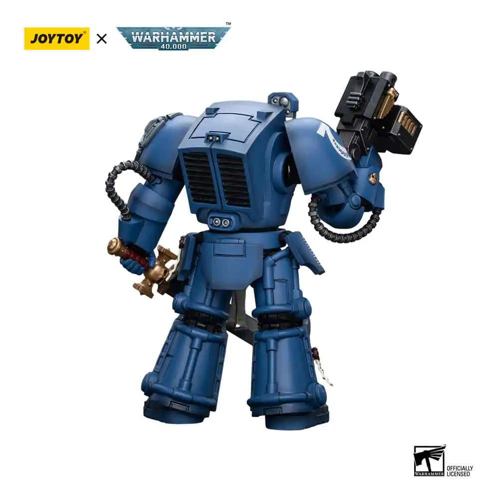 Warhammer 40k akční figurka 1/18 Ultramarines Terminator Squad Sergeant s Power Sword a Teleport Homer 12 cm fotografii produktu