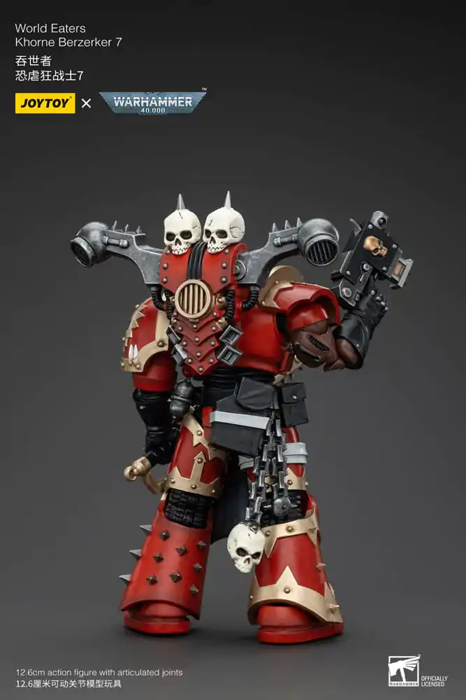 Akční figurka Warhammer 40k 1/18 World Eaters Khorne Berzerker 7 13 cm fotografii produktu