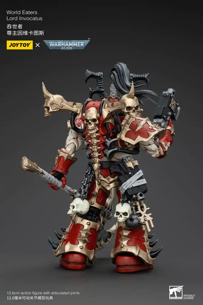 Warhammer 40k akční figurka 1/18 World Eaters Lord Invocatus 13 cm fotografii produktu