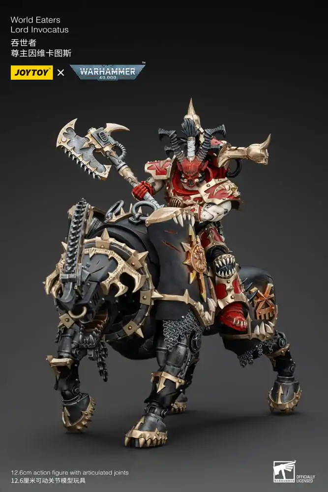 Warhammer 40k akční figurka 1/18 World Eaters Lord Invocatus 13 cm fotografii produktu