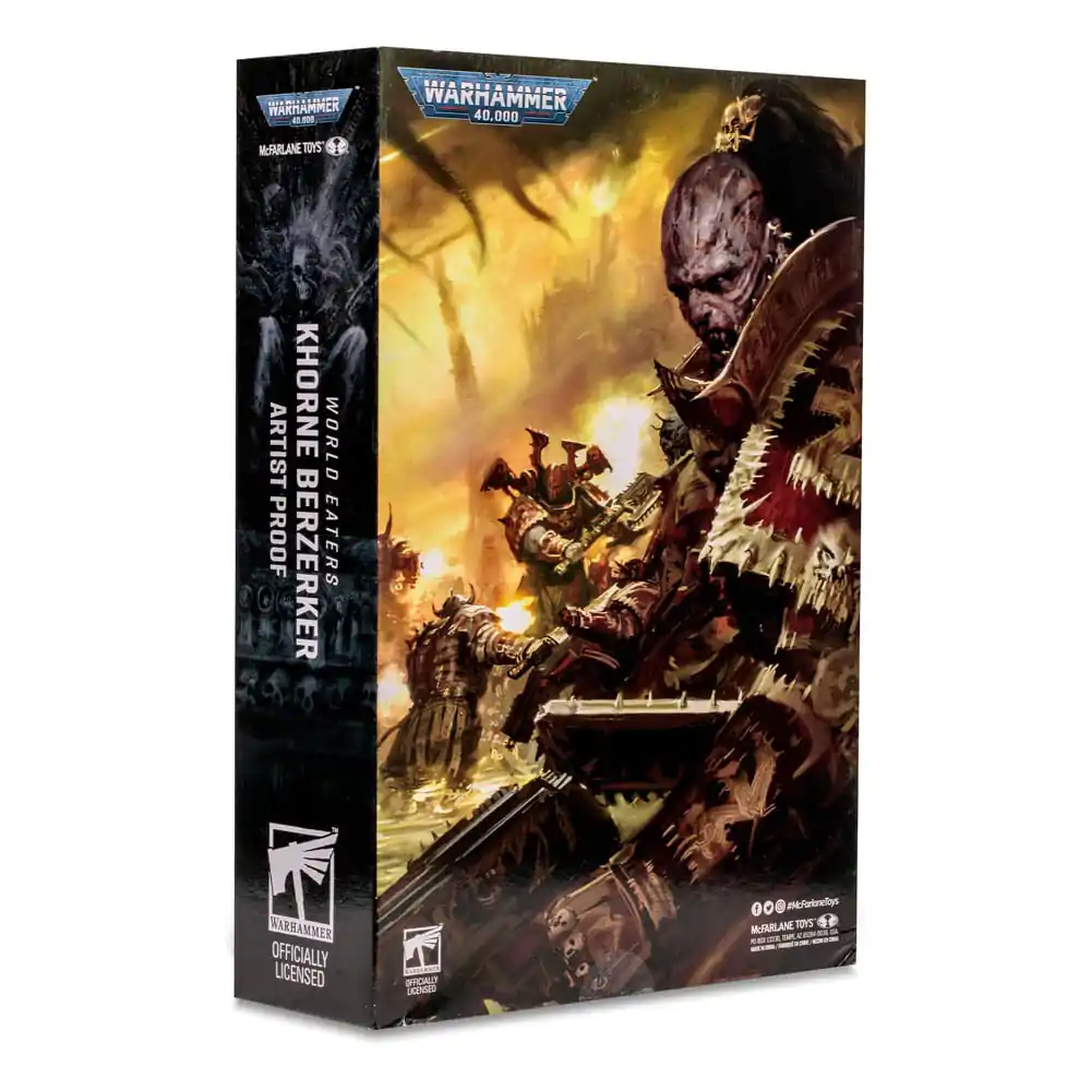 Akční figurka Warhammer 40k Chaos Space Marines (World Eater) (Artist Proof) 18 cm fotografii produktu