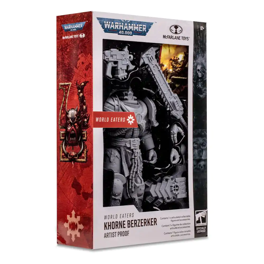 Akční figurka Warhammer 40k Chaos Space Marines (World Eater) (Artist Proof) 18 cm fotografii produktu