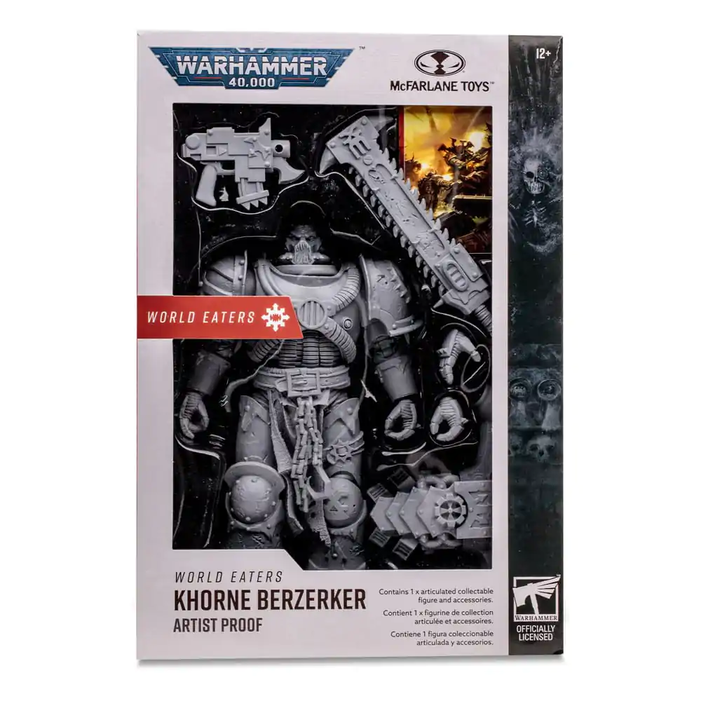 Akční figurka Warhammer 40k Chaos Space Marines (World Eater) (Artist Proof) 18 cm fotografii produktu