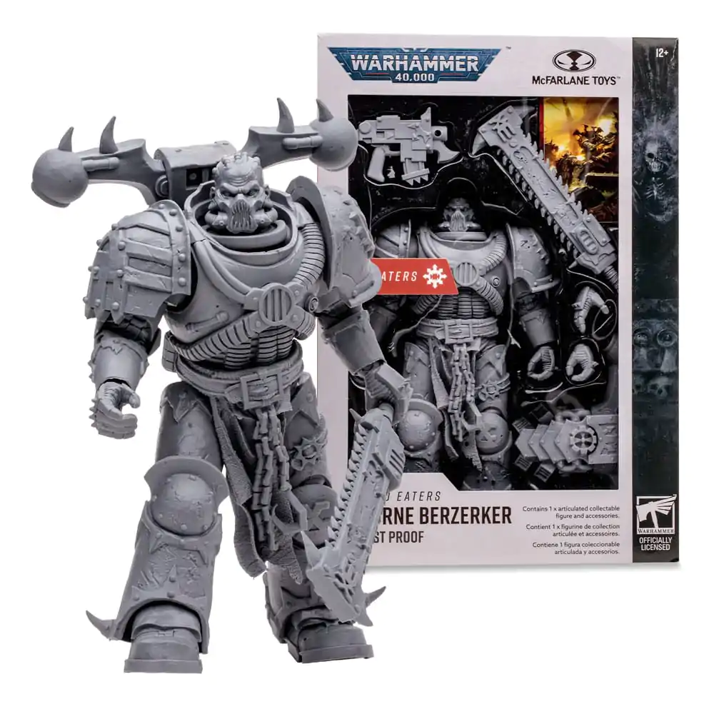 Akční figurka Warhammer 40k Chaos Space Marines (World Eater) (Artist Proof) 18 cm fotografii produktu