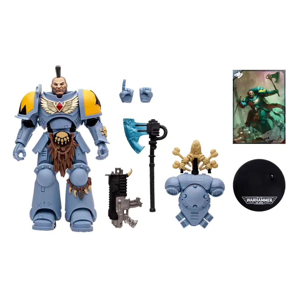Warhammer 40k akční figurka Space Wolves Wolf Guard 18 cm fotografii produktu