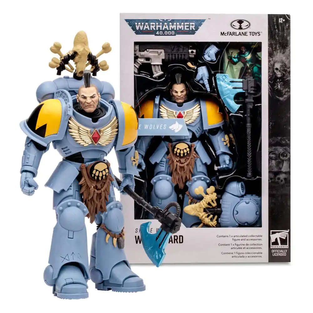 Warhammer 40k akční figurka Space Wolves Wolf Guard 18 cm fotografii produktu