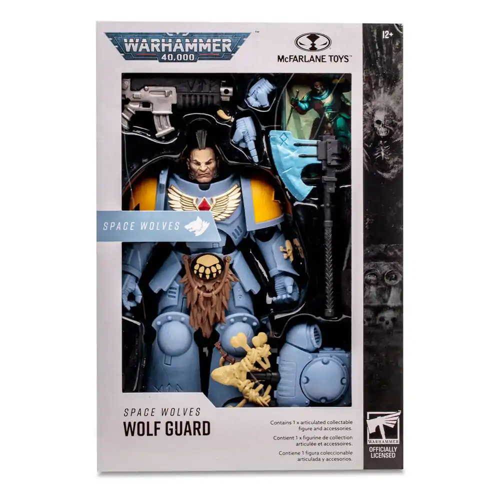 Warhammer 40k akční figurka Space Wolves Wolf Guard 18 cm fotografii produktu