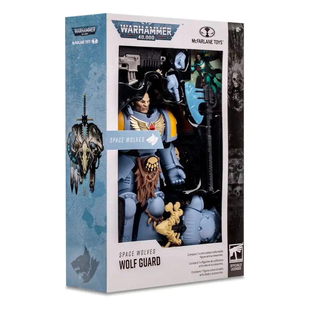 Warhammer 40k akční figurka Space Wolves Wolf Guard 18 cm fotografii produktu