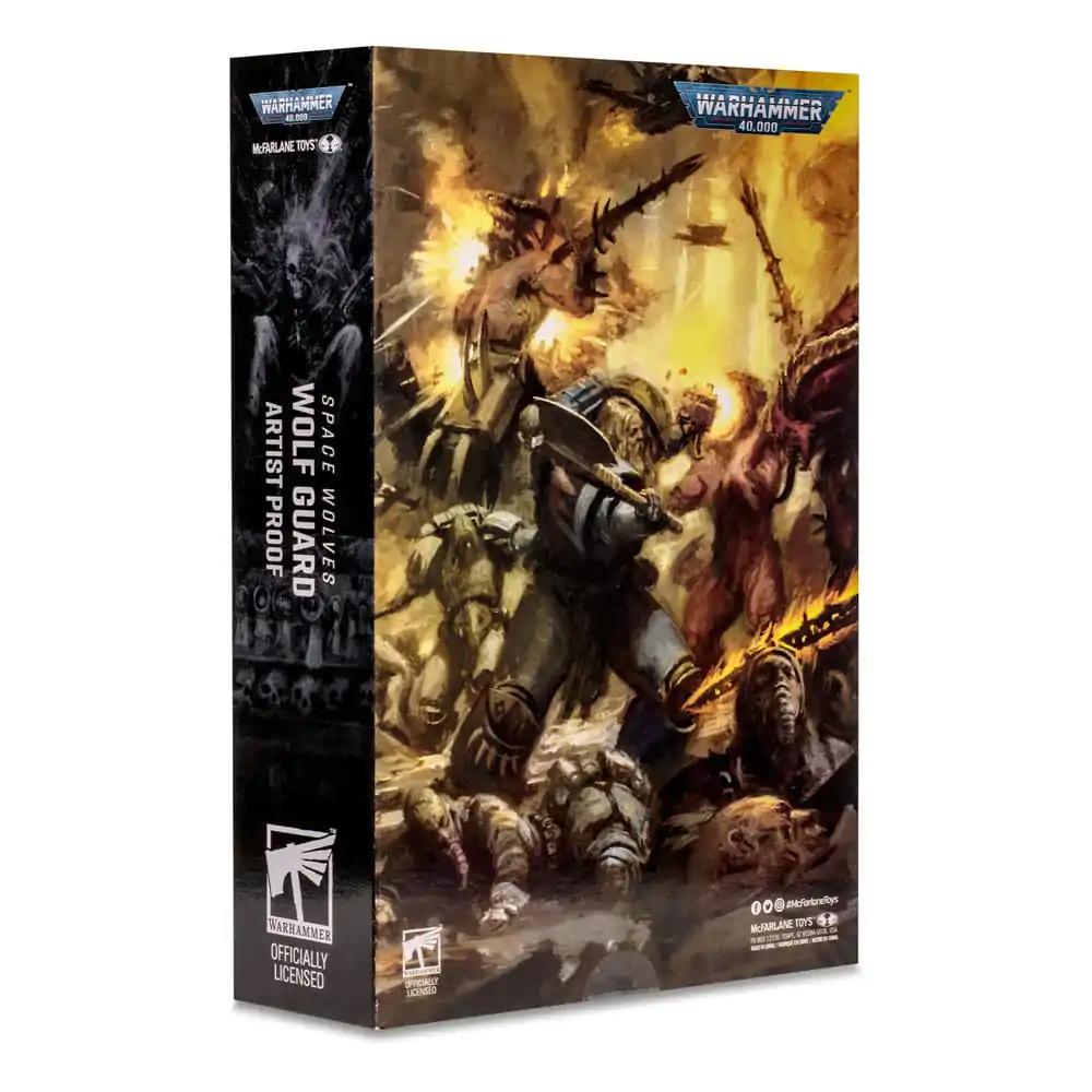 Warhammer 40k akční figurka Space Wolves Wolf Guard (Artist Proof) 18 cm fotografii produktu