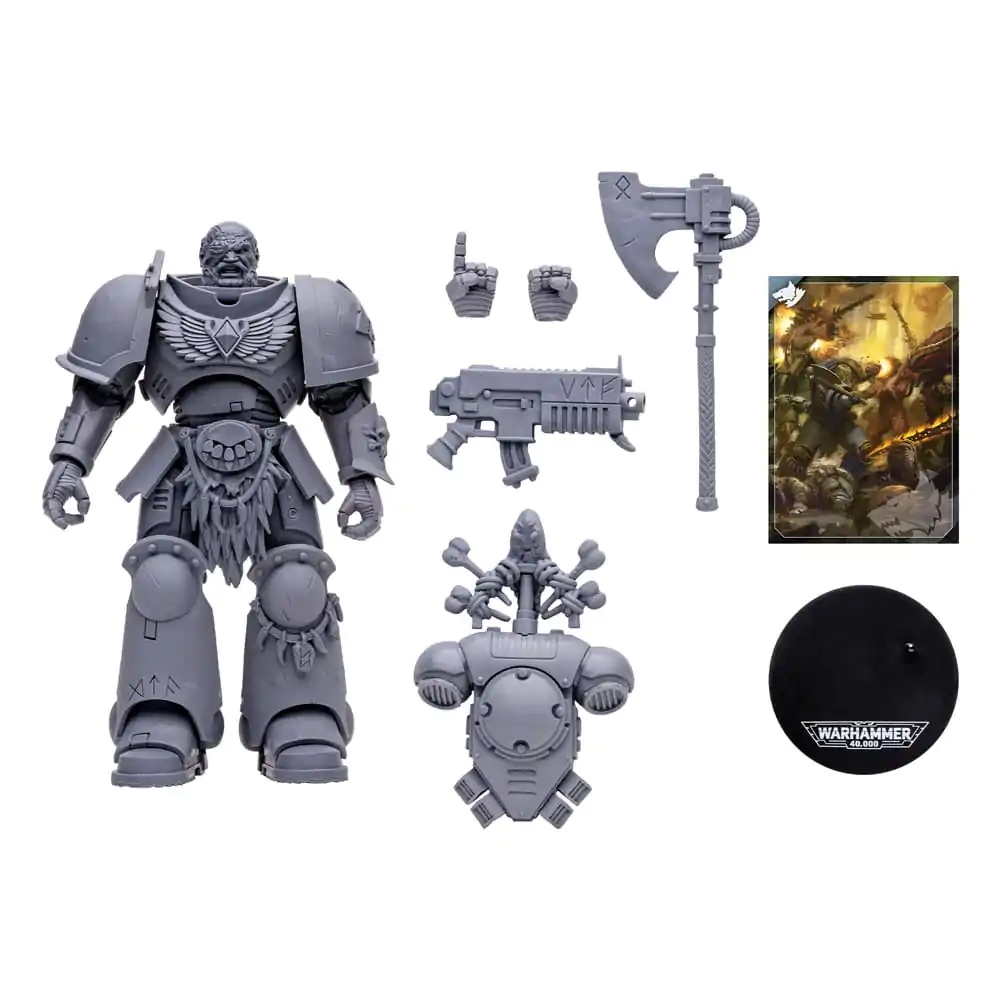 Warhammer 40k akční figurka Space Wolves Wolf Guard (Artist Proof) 18 cm fotografii produktu